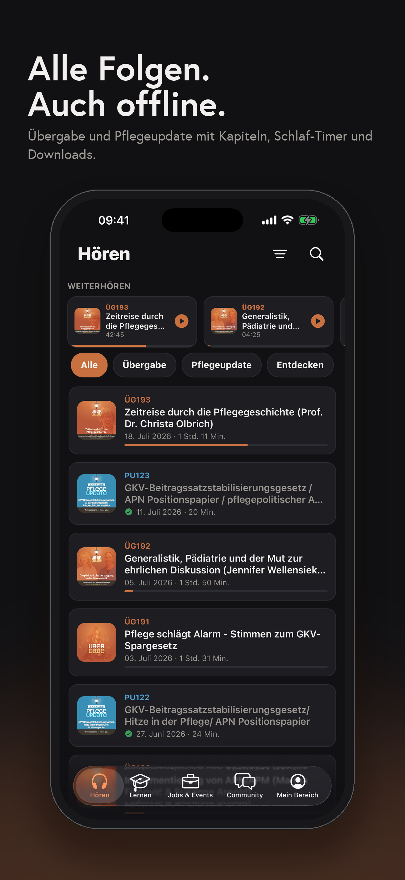 Alle Folgen – auch offline