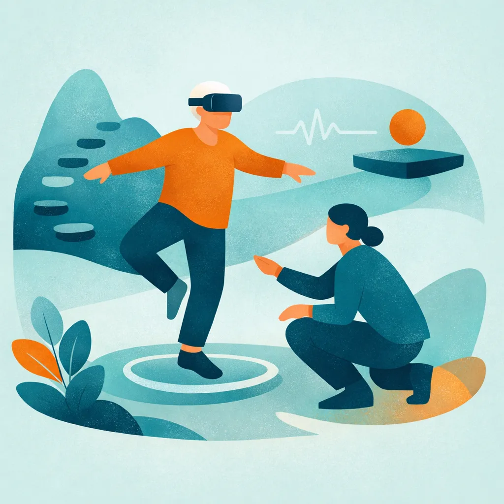 Spiele in der virtuellen Realität zur Sturzprävention