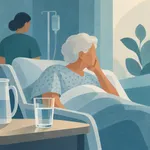 Wie steht es um den Flüssigkeitshaushalt bei alten Menschen im Krankenhaus