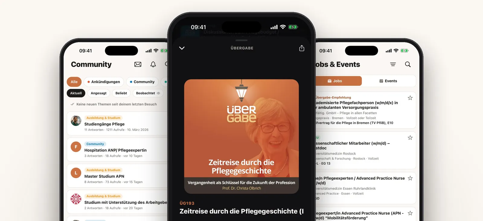 Die Übergabe-App: Community, Player und Jobs auf drei iPhones