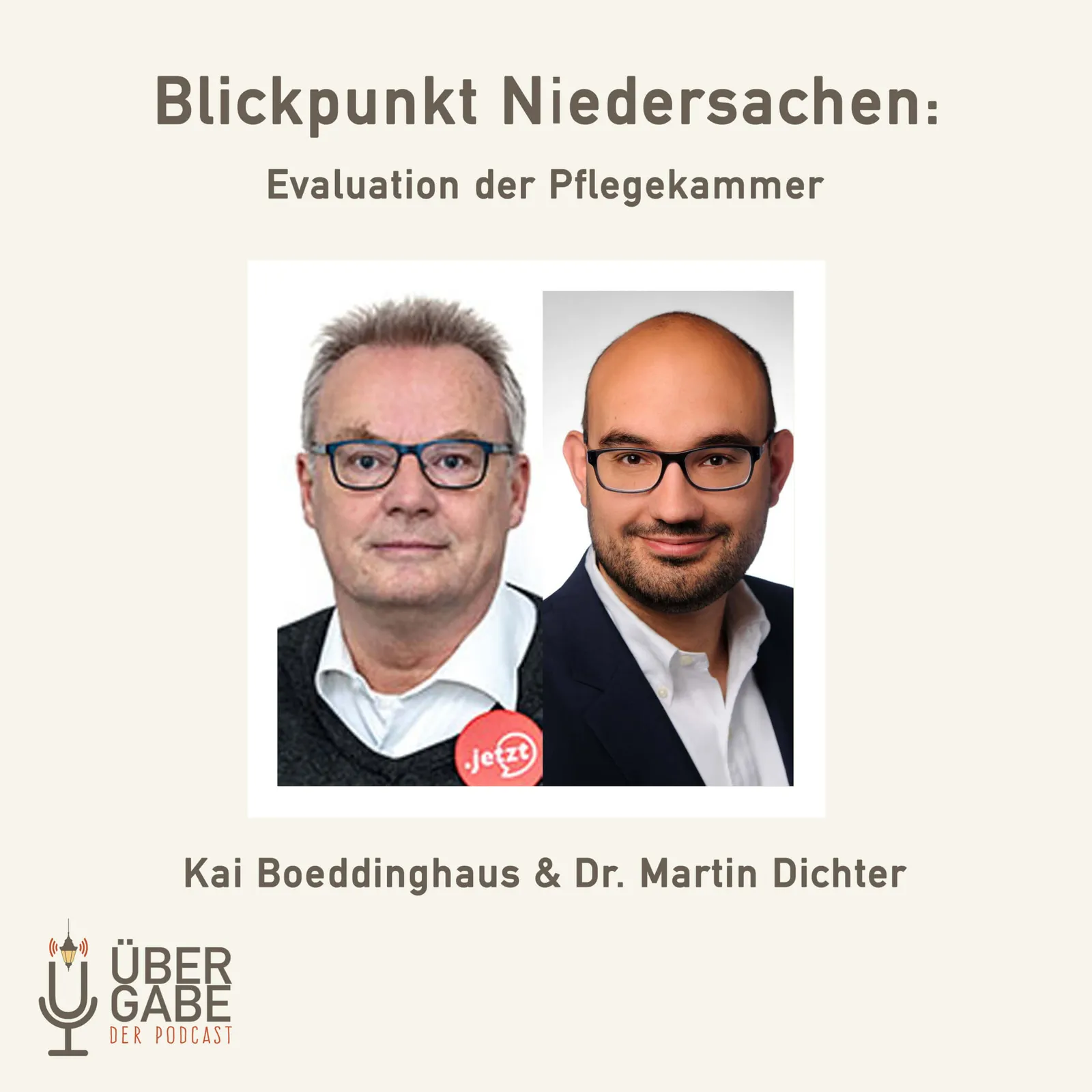 Blickpunkt Niedersachen: Evaluation der Pflegekammer (Interview mit Kai Boeddinghaus und Dr. Martin Dichter)