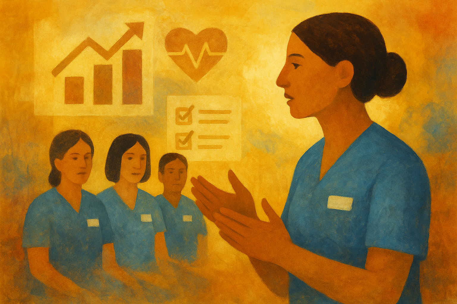 Der Einfluss vom Management auf die Gesundheit von Pflegefachpersonen