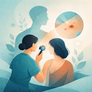 Wie effektiv sind pflegegeführte Hautkrebsuntersuchungen?