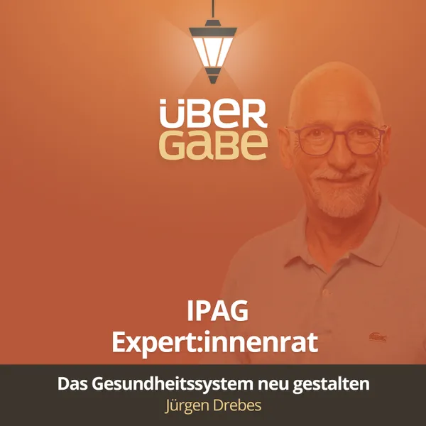 Episodencover für Folge 143 des Übergabe-Podcasts mit Jürgen Drebes